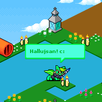 Moderatorn Pärlan som hälsar